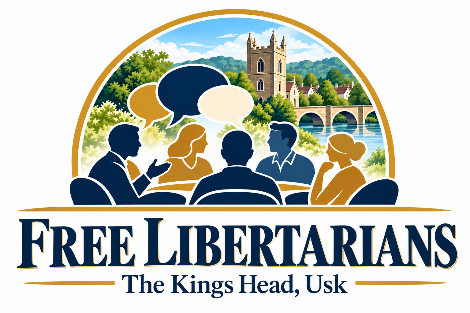 Free Libertarians — The Kings Head, Usk